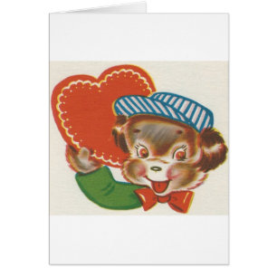 Vintage Dog Valentine