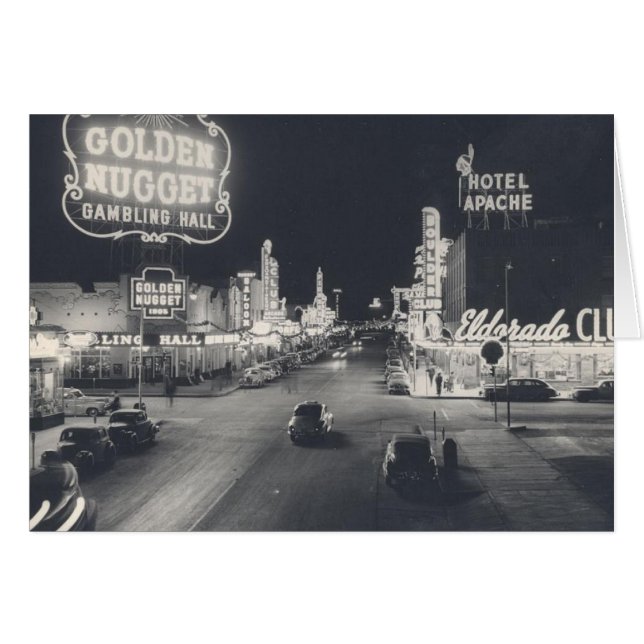 Vintage Downtown Las Vegas (Anverso (Horizontal))