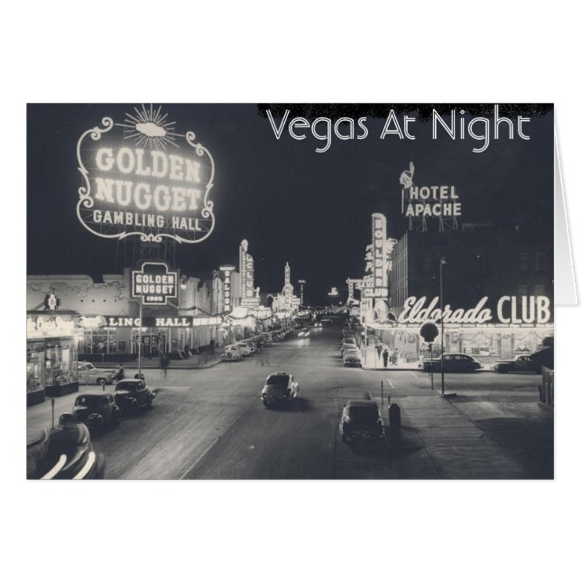 Vintage Downtown Las Vegas (Anverso (Horizontal))