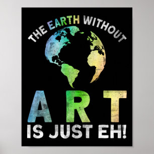 Vintage Earth Without Art Es Sólo Arte Planeta Ea