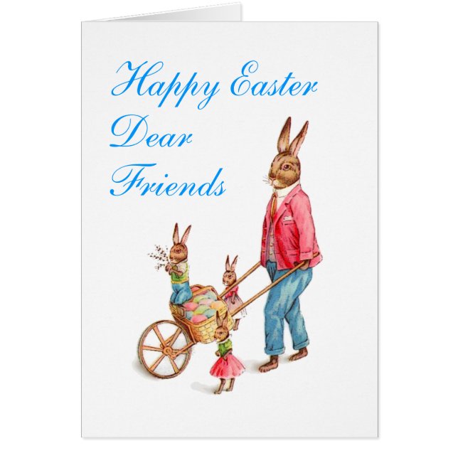 Vintage Easter Card (Frente)
