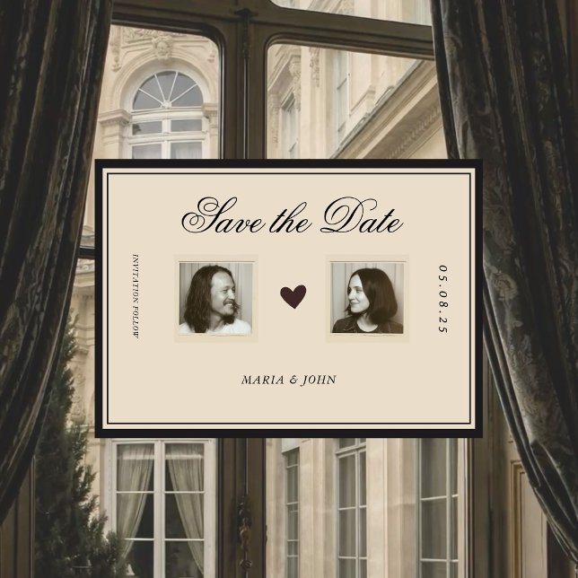 Vintage Editorial Facing two Portrait (Subido por el creador)