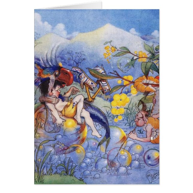 Vintage - el pájaro de Billibonga, (Frente)