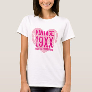 Vintage envejecido a las camisetas sin mangas del