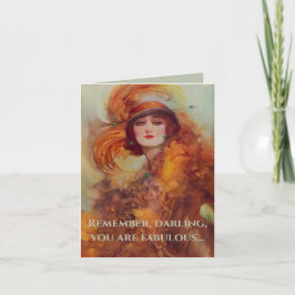 Vintage, Eres Una Tarjeta Fabulosa