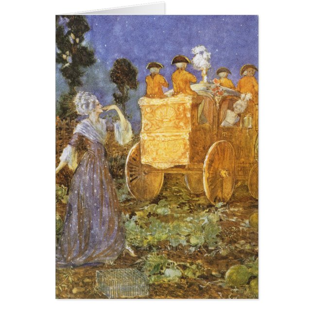 Vintage Fairy Tales Cinderella and Fairy GodMom (Frente)