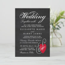 Vintage Fancy Heart - Boda del tablero de anuncios