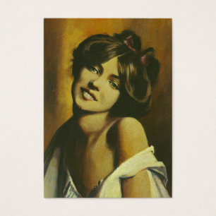 Vintage Fashion ACEO - Tarjeta de presentación de 