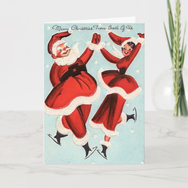 Vintage - Felices Navidad nosotros dos, (Anverso)