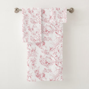 Vintage Floral Fantasía Fantasía Francesa-Rosa 