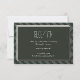 Vintage Floral | Tarjeta de recepción