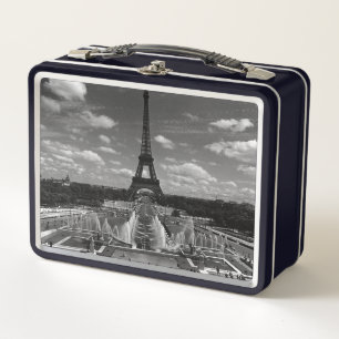 Vintage France Paris Fontains Tower Eiffel