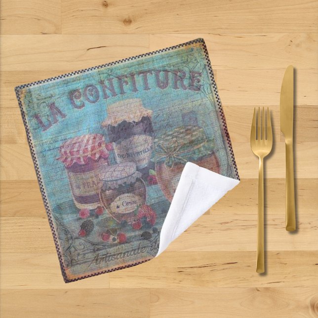 Vintage French Country Preserve Jams Jars (Subido por el creador)