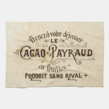 Vintage French Image Kitchen Toalla