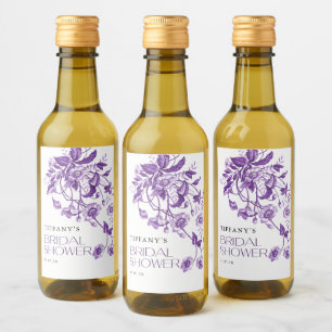 Vintage French Toile Floral Bridal Shower