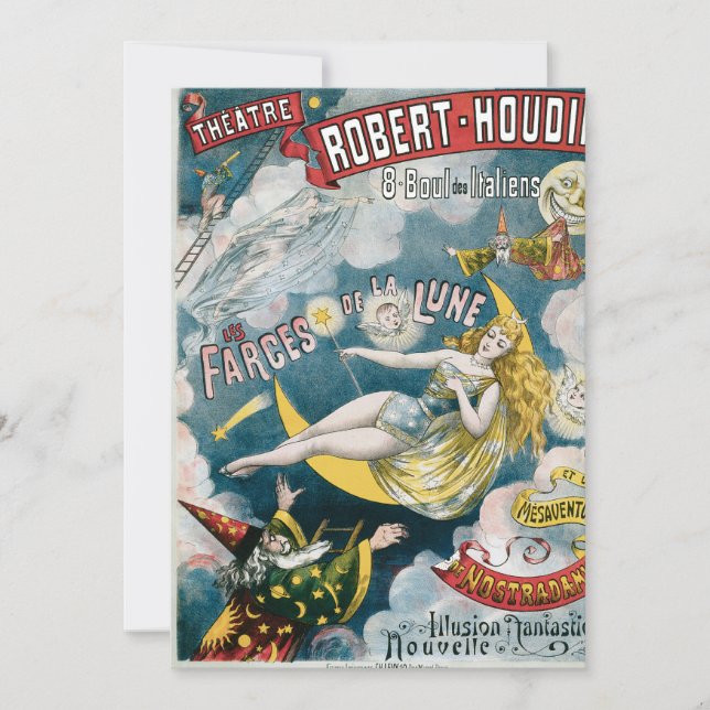 Vintage George Melies Illusion Fantastique (Anverso)