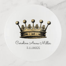 Vintage Gold Crown NAME NOMBRE DE NACIMIENTO FECHA