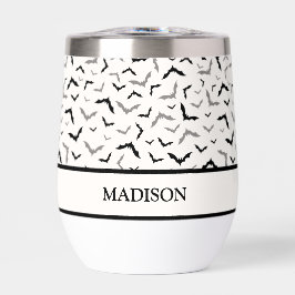 Vintage Gothic Black Bat Wedding