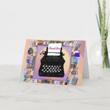 Vintage Gracias Tarjeta De Saludo