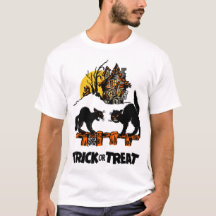 Vintage Halloween - camiseta del truco o de los