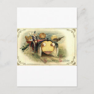 Vintage Halloween Tarjetas de felicitación clásica