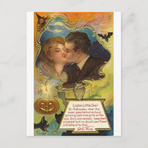 Vintage Halloween Tarjetas de felicitación clásica