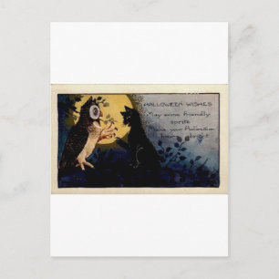 Vintage Halloween Tarjetas de felicitación clásica