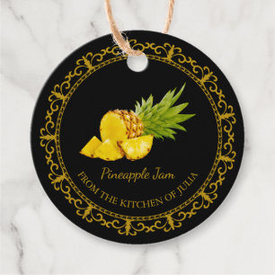 Vintage Homosexual Pineapple Jam Hang Etiqueta l N