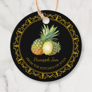 Vintage Homosexual Pineapple Jam Hang Etiqueta l N