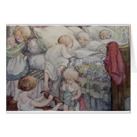 Vintage - hora de acostarse para los niños,