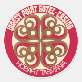 Vintage Hotel & Travel Pegatina