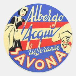 Vintage Hotel & Travel Pegatina