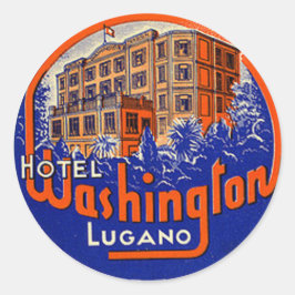 Vintage Hotel & Travel Pegatina