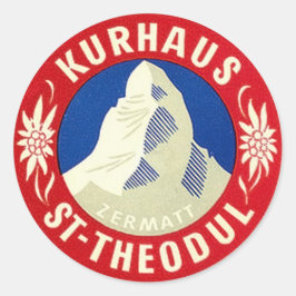 Vintage Hotel & Travel Pegatina