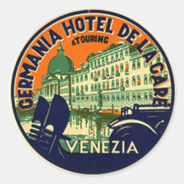 Vintage Hotel & Travel Pegatina