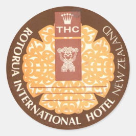 Vintage Hotel & Travel Pegatina