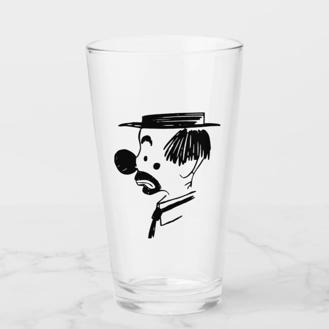 Vintage ilustracion Clown (Anverso)