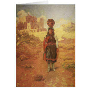 Vintage Indian Water Carrier de EW Rollins