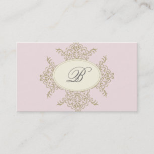 {vintage inspirado} tarjeta de visita