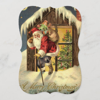 Vintage : invitación a cenar a los Navidades -