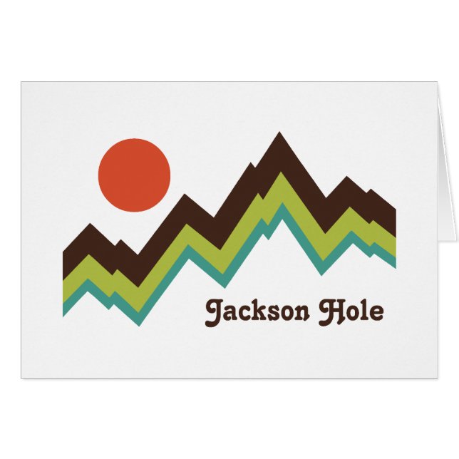 Vintage Jackson Hole (Anverso (Horizontal))