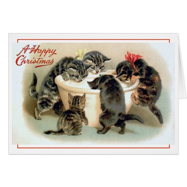 Vintage Kitten Fun (Anverso (Horizontal))