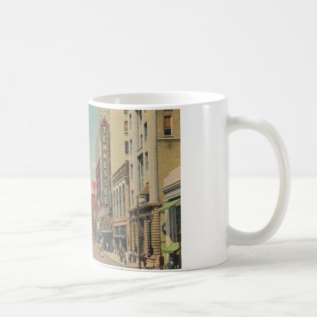 Vintage Knoxville, taza de Tennessee (Derecha)