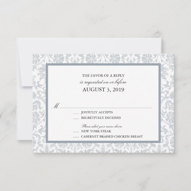 Vintage Lace Affair RSVP (Anverso)