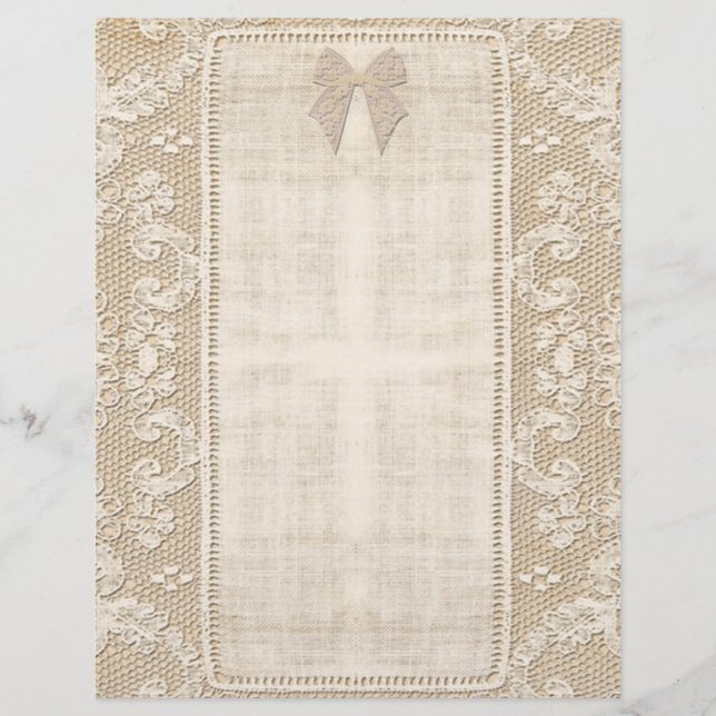 Vintage Lace Flyer (Frente)