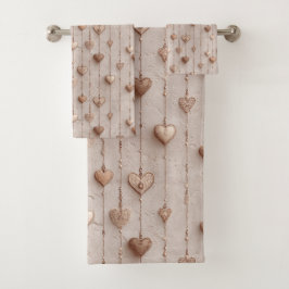 Vintage Lace Heart Strings