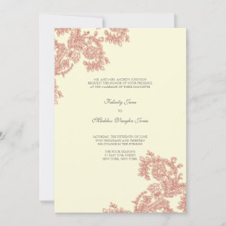 Vintage Lace | Poppy | Invitación a la boda
