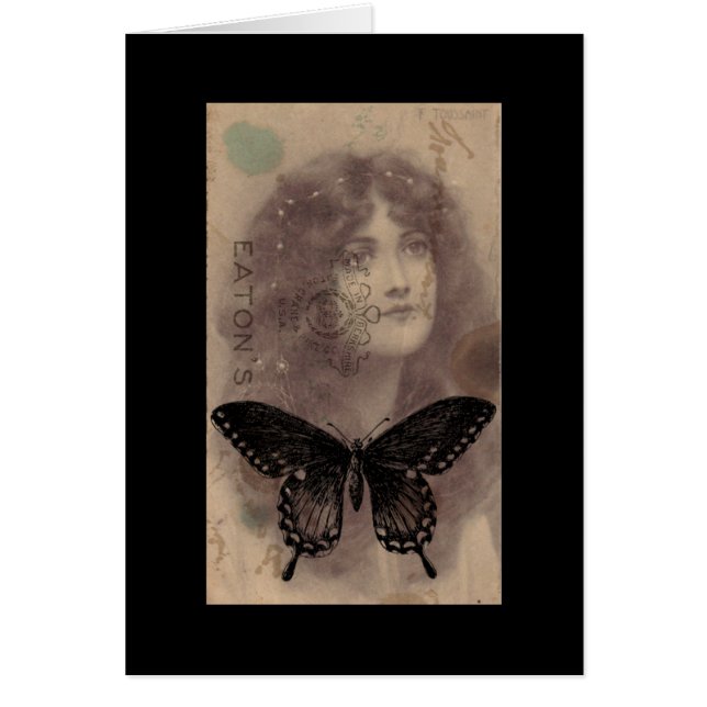 Vintage Lady Collage (Frente)