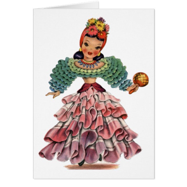 Vintage Latin Dancer (Frente)