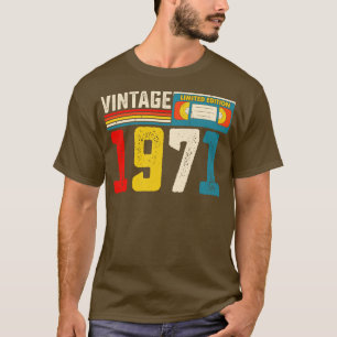 Vintage Limited Edition 1971 Camiseta para mujeres
